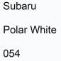 Preview: Subaru, Polar White, 054.